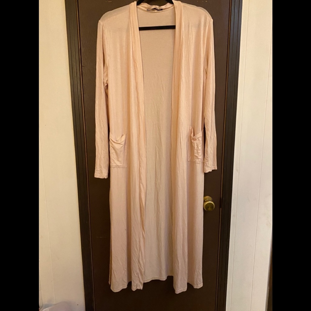 Blush pink cardigan